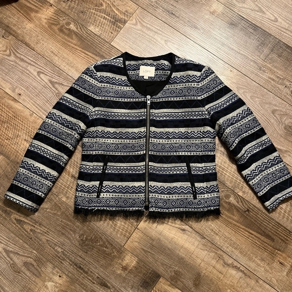 Ann Taylor Jackets & Blazers - Ann Taylor Black and White Patterned Blazer